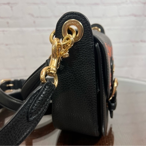 Coach X Jean-Michel Basquiat Kleo famous shoulder/cross body Bag 17 limited edit - Picture 10 of 16
